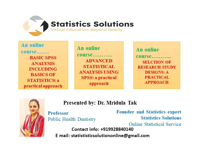 Statistics Solutions – Best Statistics Courses Online