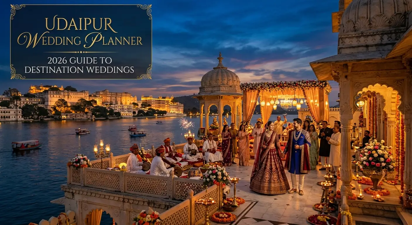 The Most Searchable Places for Destination Wedding in Udaipur (2026 Guide by Udaipur Wedding Planner)