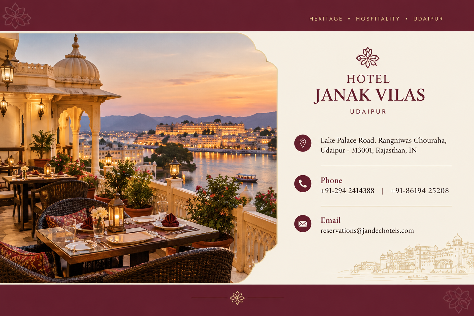A Different Side of Udaipur: Heritage Stay, Local Food and Evening Dining